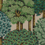 Arte Decors panoramiques Mont royal behang in kleur Evergreen (97700) - Product close-up