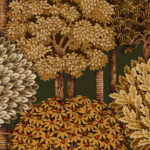 Arte Decors panoramiques Mont royal behang in kleur Green Golds (97702) - Product close-up