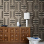 Arte Decors panoramiques Montana behang in kleur Cocoa (97820) - Interieur impressie