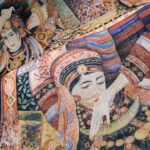 Arte Decors panoramiques Odisha dance behang (97641) - Sfeerbeeld