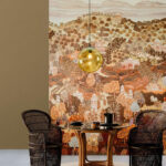 Arte Decors panoramiques Sundara behang in kleur Autumn (97810) - Interieur impressie