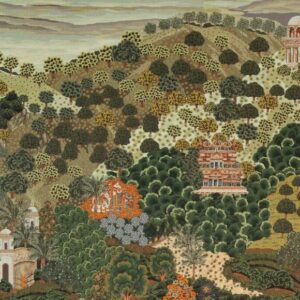 Arte Decors panoramiques Sundara behang in kleur Spring (97811) - Product close-up