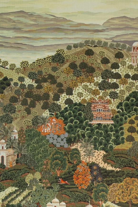 Arte Decors panoramiques Sundara behang in kleur Spring (97811) - Product close-up