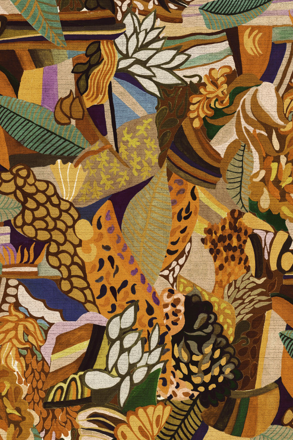 Arte Decors panoramiques Terra tropicana behang in kleur Golden Sunset (97670) - Product close-up