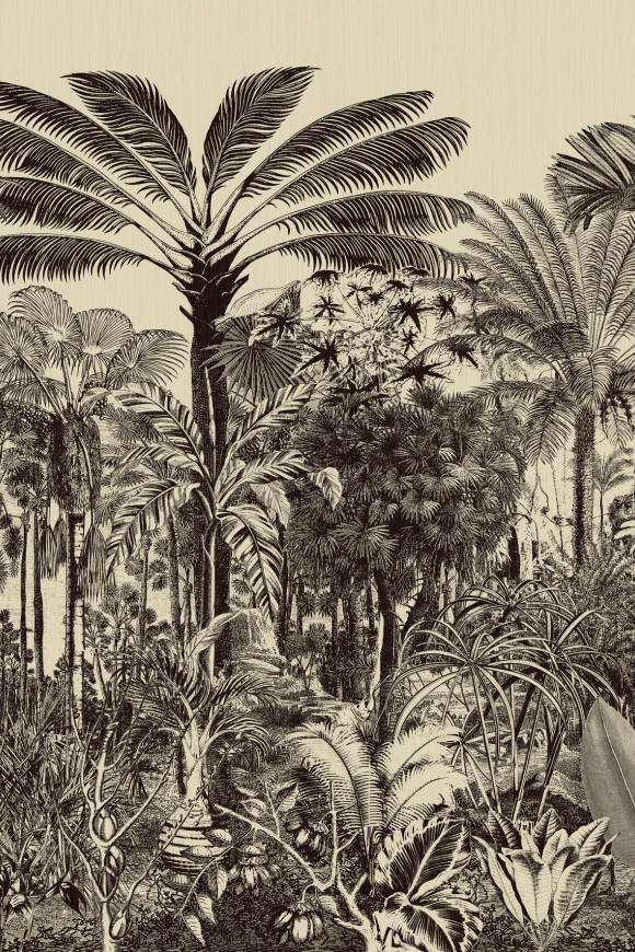 Arte Decors panoramiques Valle de vinales behang in kleur Black Magic (97710) - Product close-up