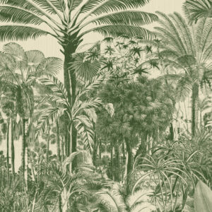 Arte Decors panoramiques Valle de vinales behang in kleur Palmier (97711) - Product close-up