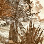 Arte Decors panoramiques Yasuni behang in kleur Coconut Flora (97801) - Product close-up