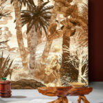 Arte Decors panoramiques Yasuni behang in kleur Coconut Flora (97801) - Interieur impressie