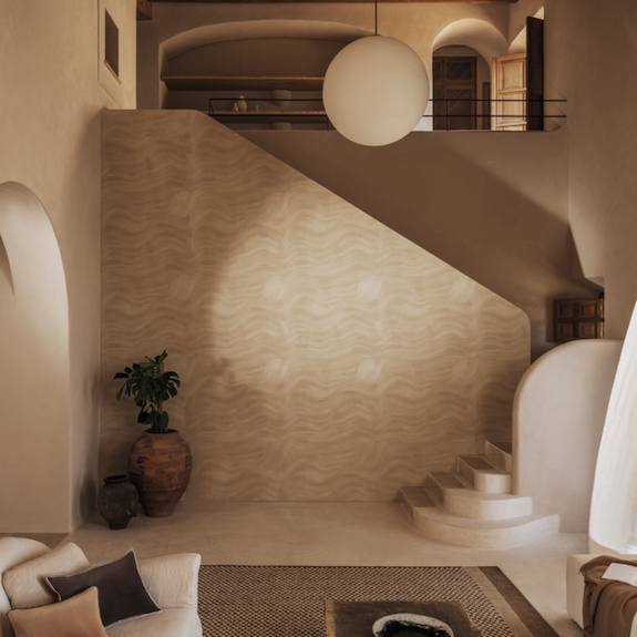 Elitis Lanzarote Calero VP 1028-05 Sculptée dans la roche interieur impressie