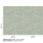 Elitis Lanzarote Calero VP 1028-40 Lumineuses ondulations patroon