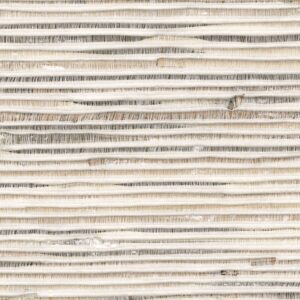 Abaca behang van Elitis: Ecume Filigrane RM 1117-03 in beige met een fijn ribbeltje