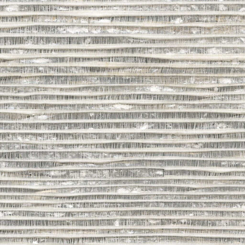 Abaca behang van Elitis: Ecume Filigrane RM 1117-81 in grijs met een fijn ribbeltje