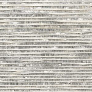 Abaca behang van Elitis: Ecume Filigrane RM 1117-81 in grijs met een fijn ribbeltje