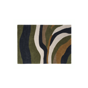 Gestreept vloerkleed Elitis Fuji Matcha TA 142-63-05 product weergave