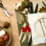 Handgemaakt gebloemde kussens Elitis kumori-co-274-80-02 in zwart en meerkleurig