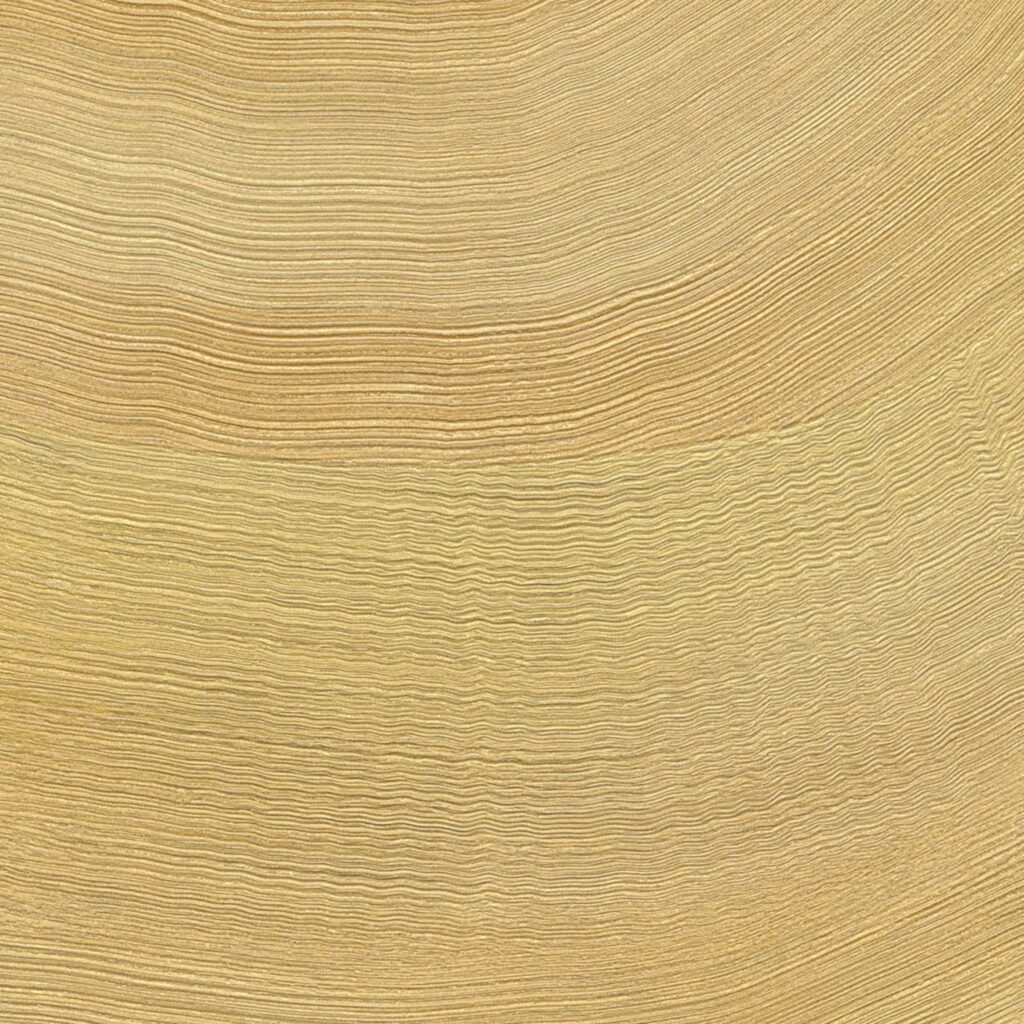 illustratie van Elitis Calero behang in goud kleur