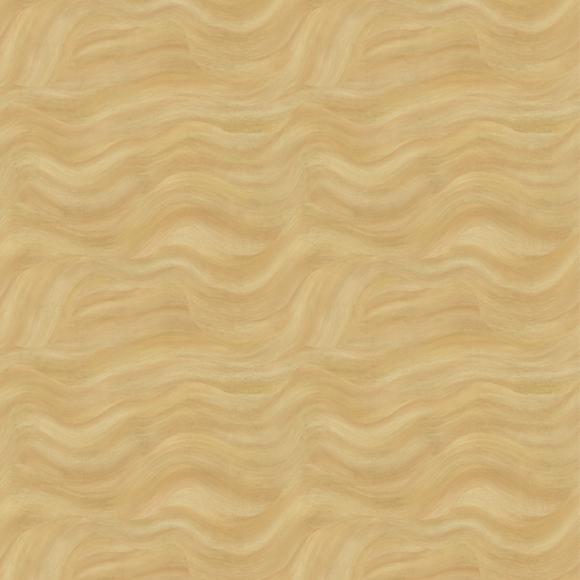 illustratie van Elitis Calero behang in goud kleur