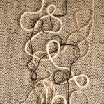 gemêleerd behang met een wollen look Elitis Origine Contrepoint RM 1125-02