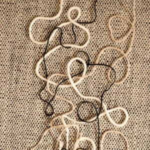 gemêleerd behang met een wollen look Elitis Origine Contrepoint RM 1125-02