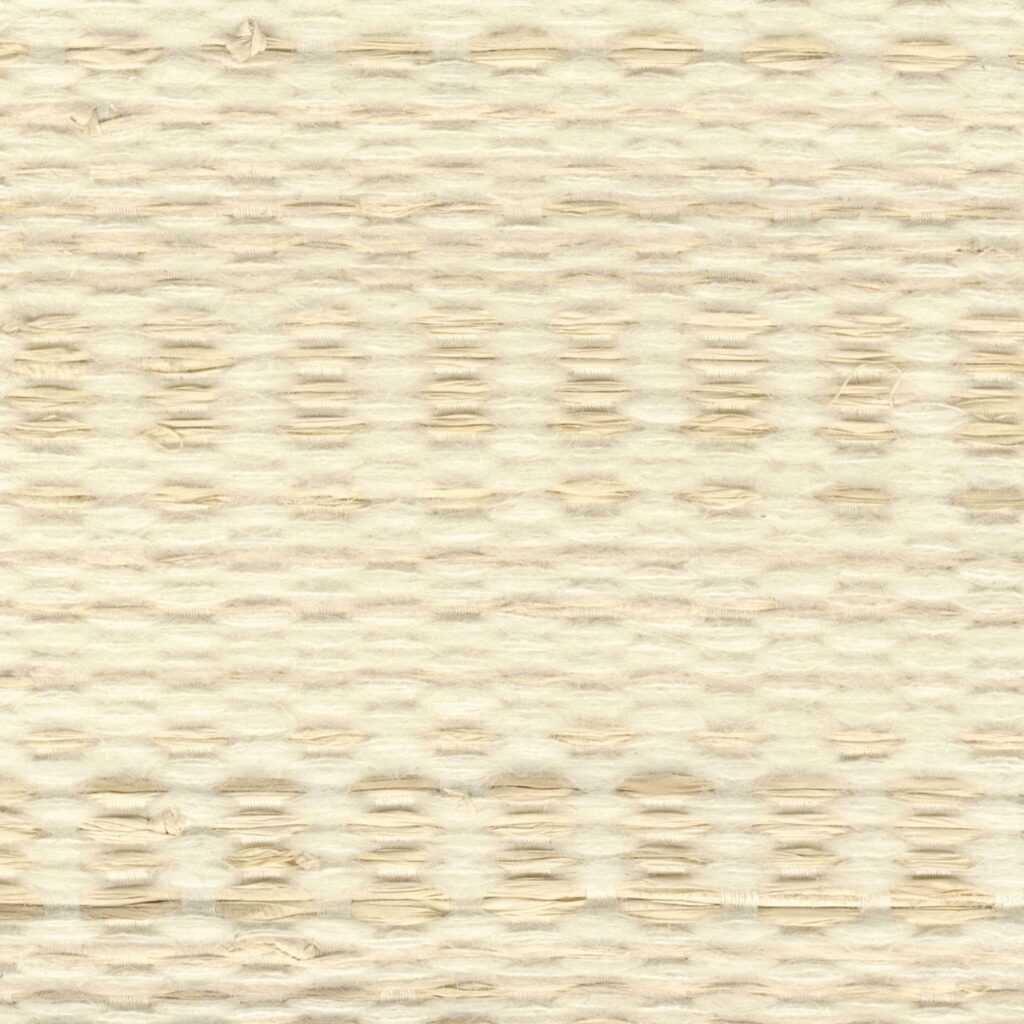 Handgeweven behang van wol: Elitis Enlace RM 1109-01 in beige