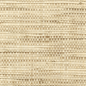 Beige raffia behang van Elitis: Rafta RM 1107-02 behang met fijne structuur