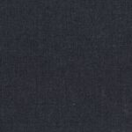 Detail van het linnen behang Elitis Origine Innocent in linnen zwart