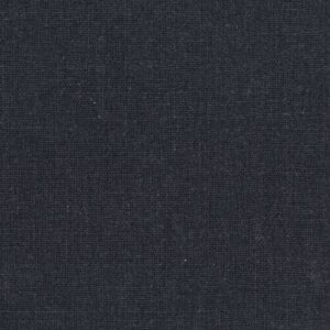 Detail van het linnen behang Elitis Origine Innocent in linnen zwart