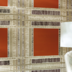 Elitis Pamir Shiraz RM 1126-35 Un carré recomposé interieur impressie