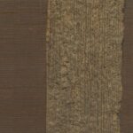 detail van het Zijdebehang Pamir Tashkent RM 1129-03 met een bruin blokpatroon