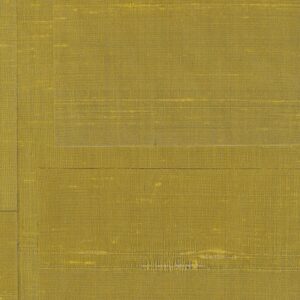 Goud zijdebehang met een 3D blokpatroon Van Elitis Pamir Transgression