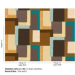 Elitis Pamir Zenith RM 1127-70 Comme un palais disparu patroon