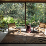 Interieur met het vloerkleed Elitis Sento TA 143-76-04