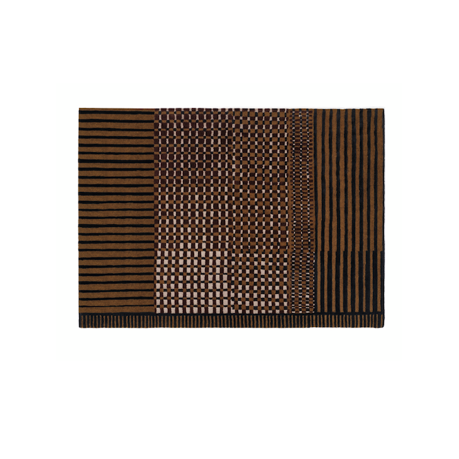 Product weergave van het geruite vloerkleed Elitis Sento Sakura TA 143-74-05