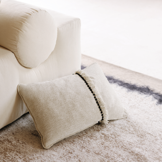 interieur weergave van Outdoor vloerkleed Kalahari Sable van Elitis TA 140-03-10