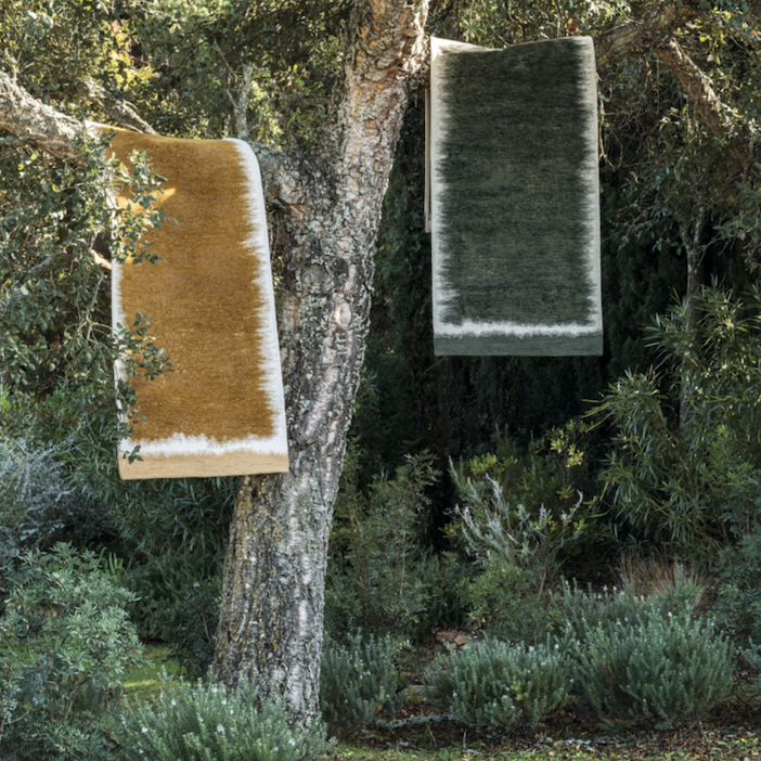 Loper Sable en Minuit van Elitis TA 140-03-06 en TA 140-80-06