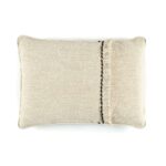 Creme sierkussen Elitis happy-co-270-02-02 met passement