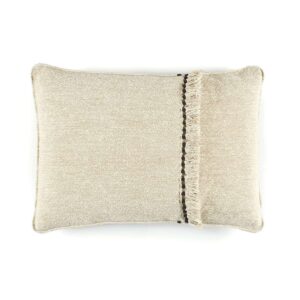 Creme sierkussen Elitis happy-co-270-02-02 met passement