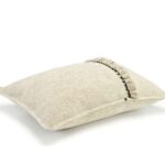 Creme sierkussen Elitis happy-co-270-02-02 met passement