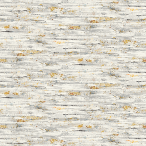 Patroon van Elitis Lanzarote Scorza in grijs en goud VP 1030-01 goud met grijs