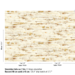 Elitis Lanzarote Scorza VP 1030-05 Lait de sève patroon