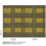 Elitis Pamir Tashkent RM 1129-60 Éclats d'or mordorés patroon