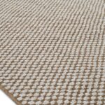 Close-up van vloerkleed Elitis wallis Sable ta-139-03-02