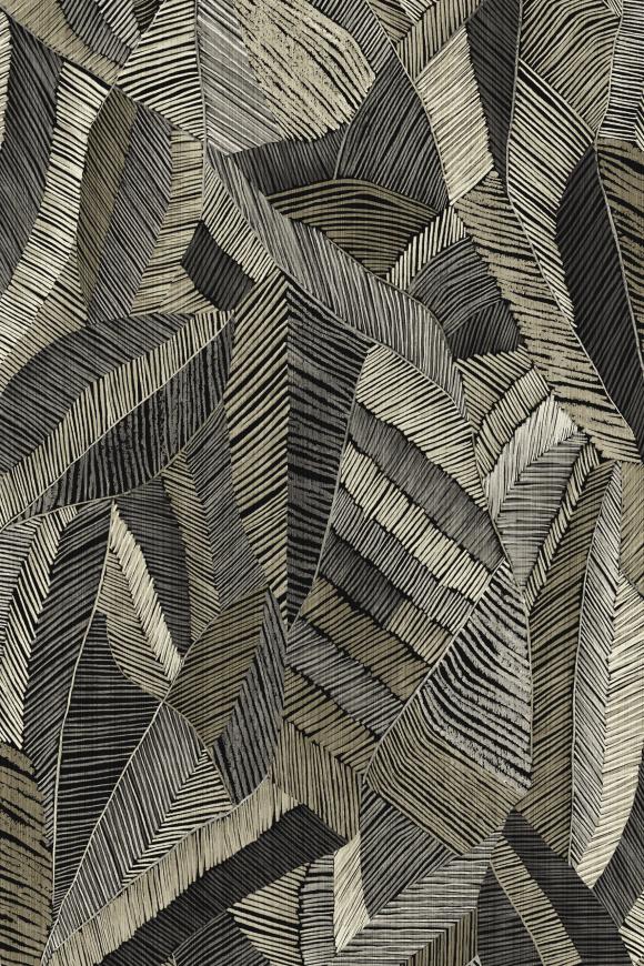 Arte Decors panoramiques Chintz behang in kleur Shadow (73104A) - Product close-up