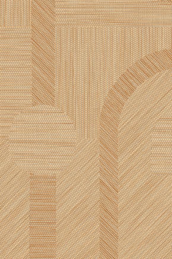 Arte Essentials Luxor Amulet behang in kleur Safari Tan (19410) - Product close-up