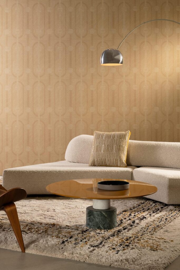 Arte Essentials Luxor Amulet behang (19410) - Interieur impressie