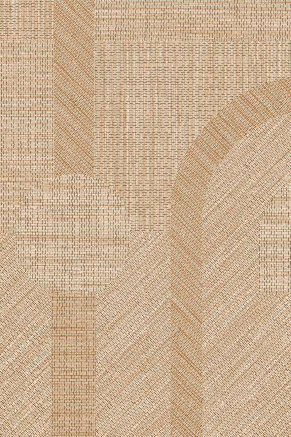 Arte Essentials Luxor Amulet behang in kleur Sand (19411) - Product close-up