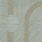 Arte Essentials Luxor Amulet behang in kleur Soft Teal (19412) - Product close-up