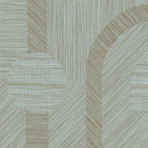 Arte Essentials Luxor Amulet behang in kleur Soft Teal (19412) - Product close-up