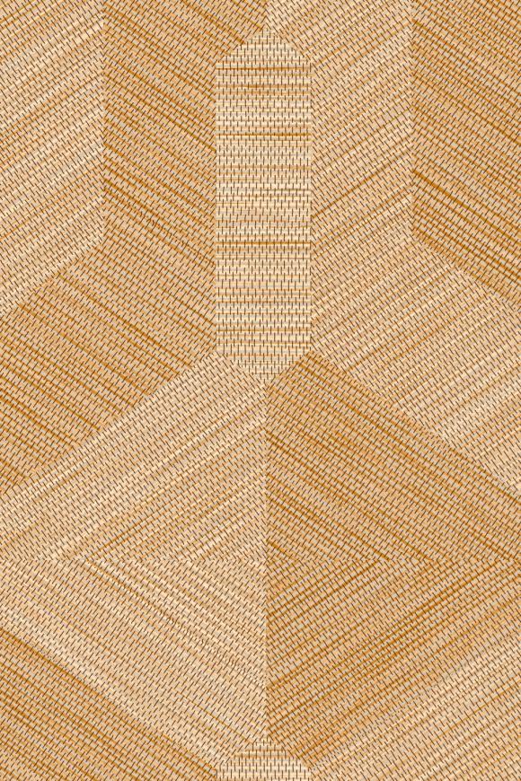 Arte Essentials Luxor Delta behang in kleur Sand (19401) - Product close-up