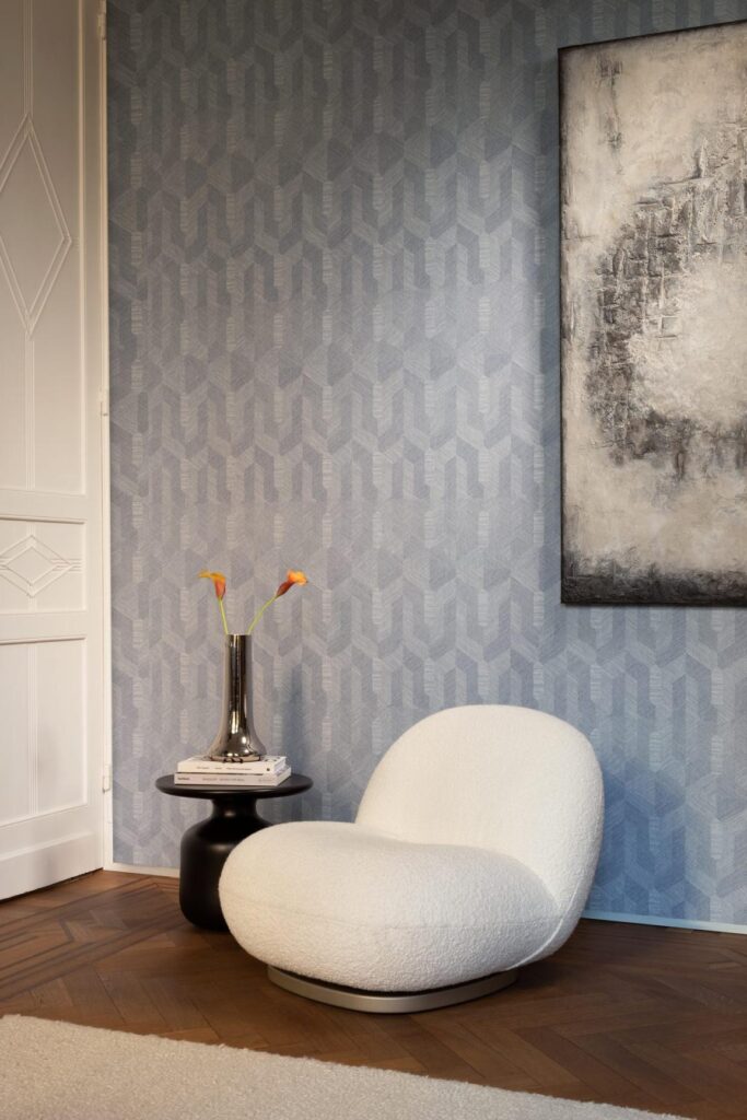 Arte Essentials Luxor Delta behang (19404) - Interieur impressie